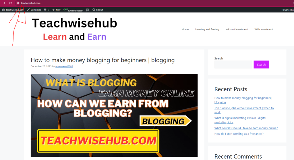 Earn money with blogger in 12 minutes | blogger ease com